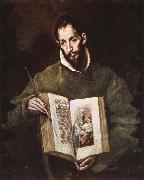 El Greco St Luke painting